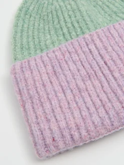Hot Dwukolorowa czapka beanie Czapki