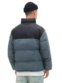 Hot Dwukolorowa kurtka puffer Kurtki Zimowe|Kurtki, Płaszcze