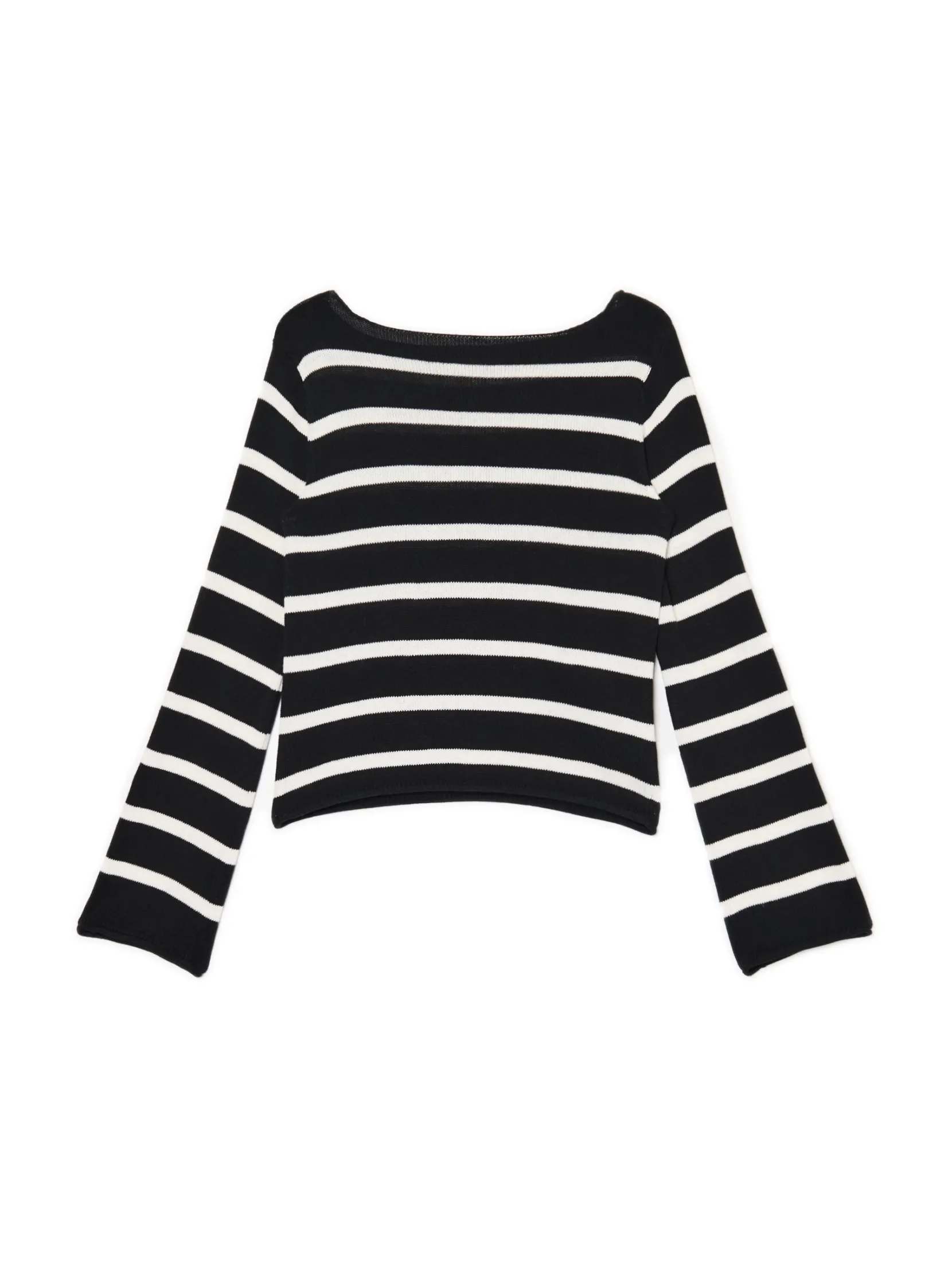 Clearance Dzianinowy sweter w paski Swetry