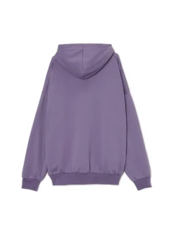 Hot Fioletowa bluza z kapturem Bluzy