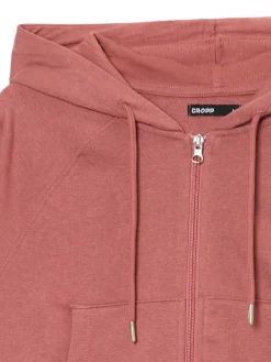 Hot Gładka rozpinana bluza z kapturem Bluzy
