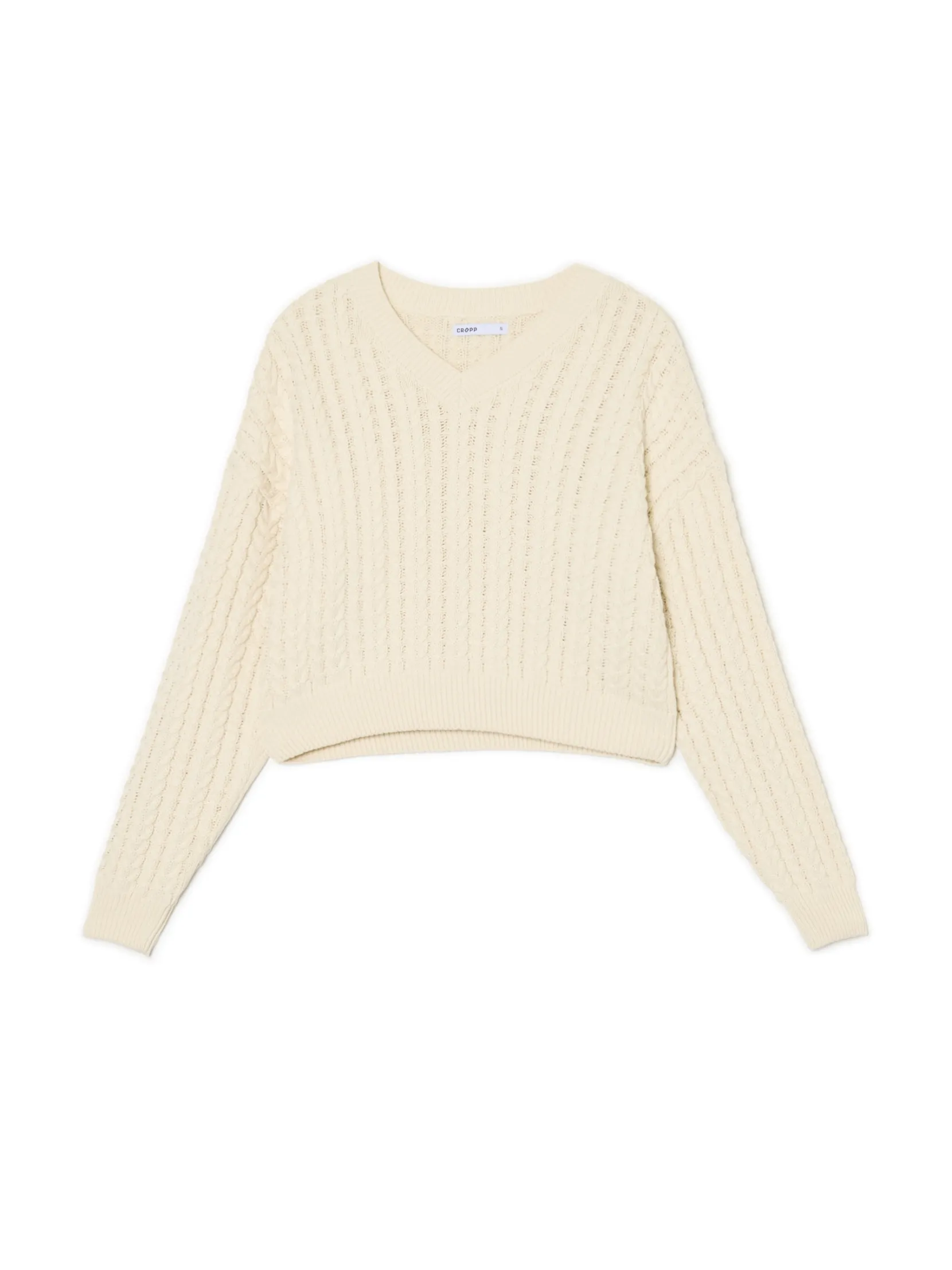 Hot Gładki sweter Swetry