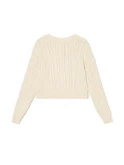 Hot Gładki sweter Swetry