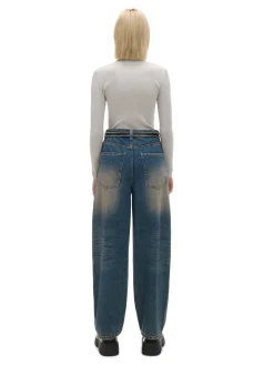 Fashion Gładki sweter z półgolfem Swetry
