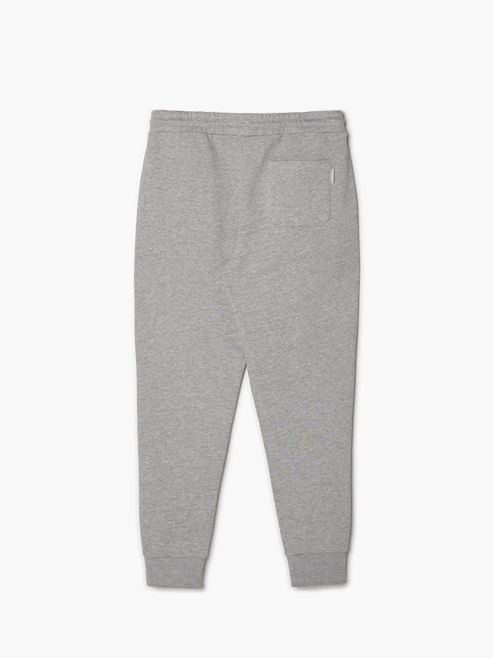 Outlet Gładkie szare joggery regular Spodnie|Sety