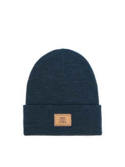 Outlet Granatowa czapka beanie Czapki