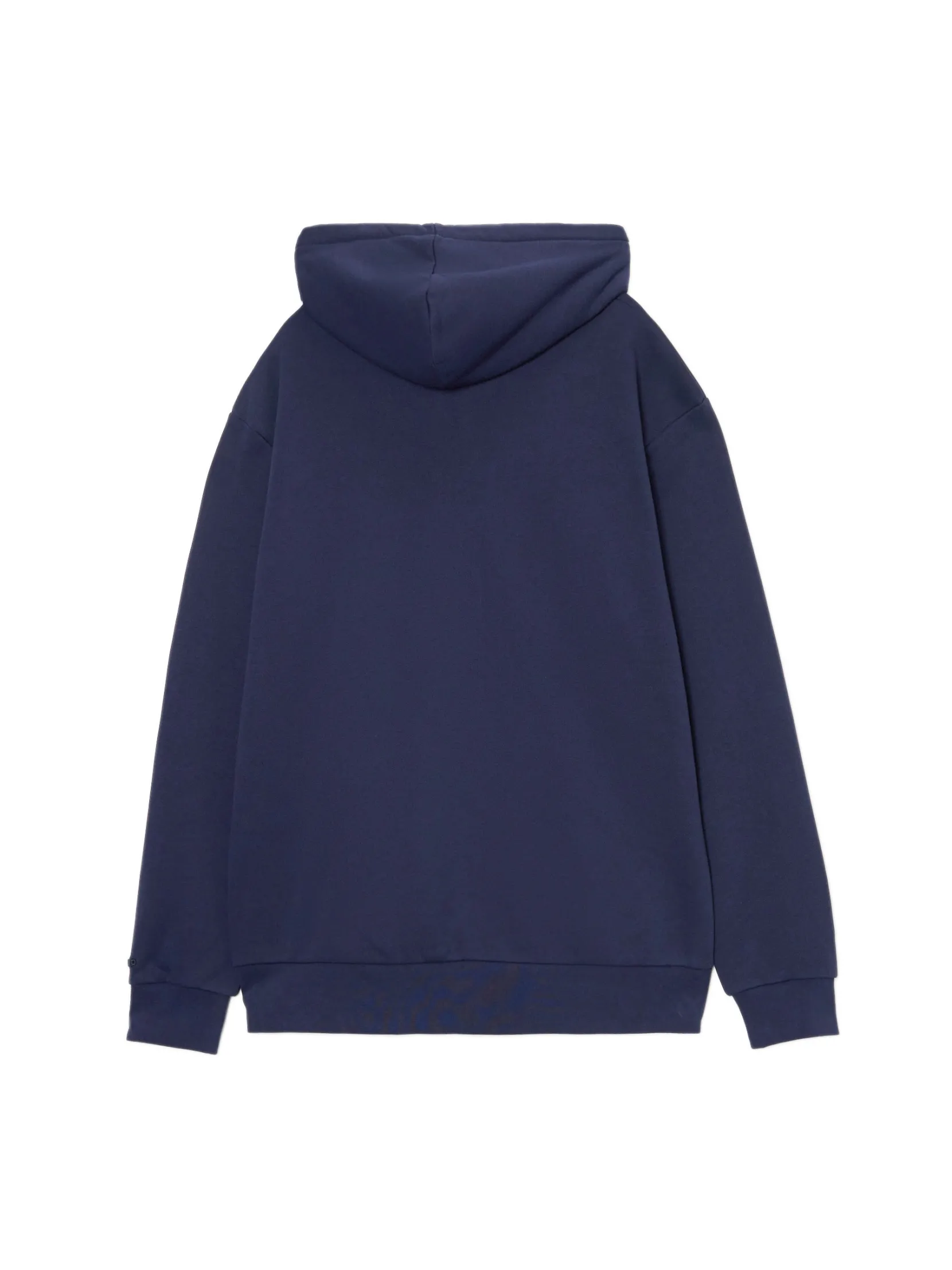 Fashion Granatowa rozpinana bluza z kapturem Bluzy