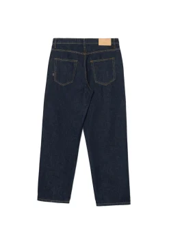 Hot Granatowe jeansy baggy Jeansy|Baggy