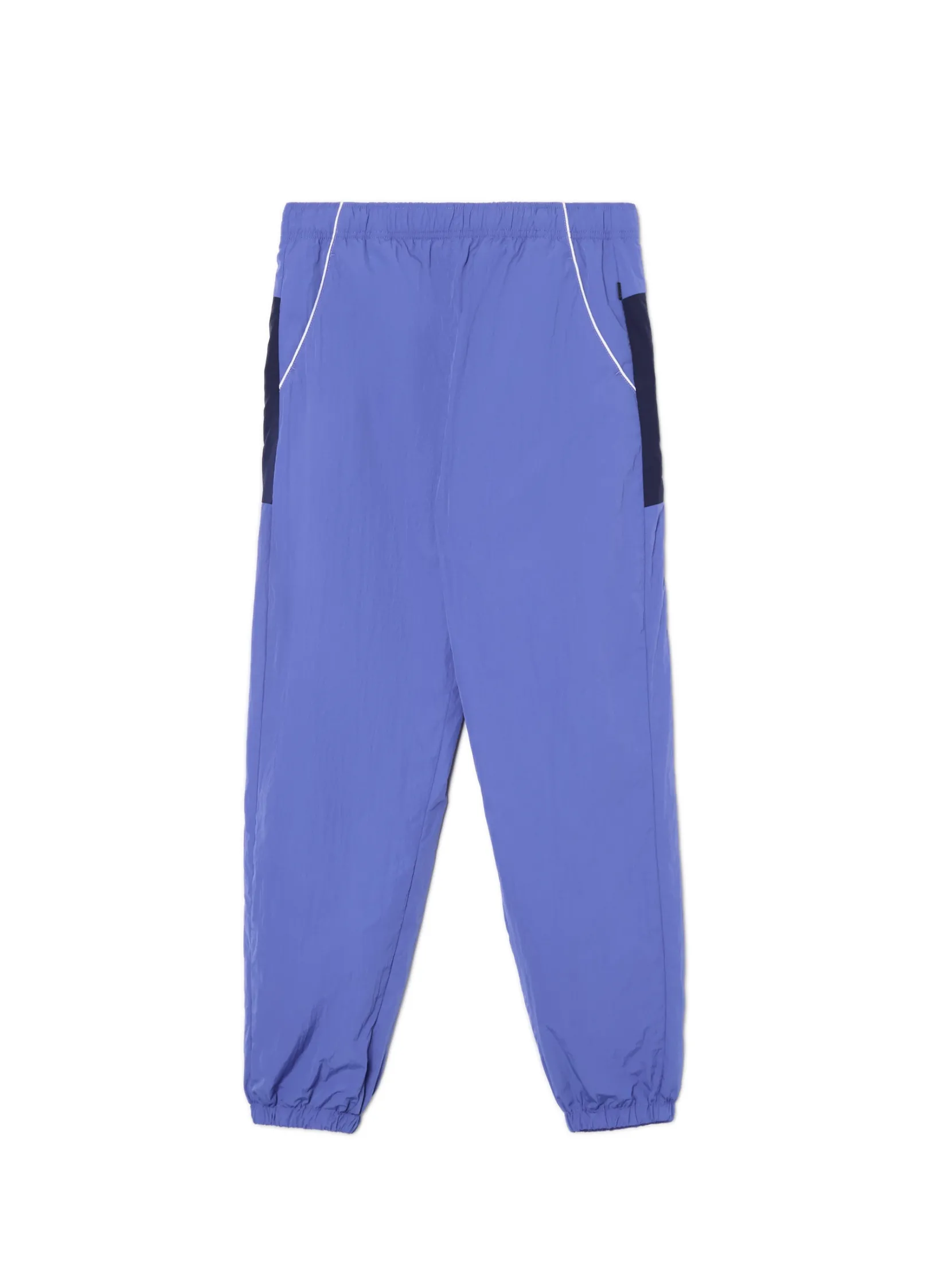 Fashion Granatowe spodnie joggery basic Spodnie|Sety