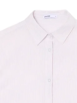 Sale Jasna koszula w paski Koszule, Bluzki|Sety