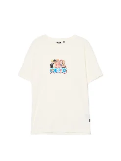New Jasna koszulka z nadrukiem One Piece Koszulki