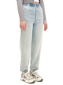 Best Jasne jeansowe joggery Jeansy