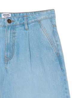 Hot Jasne jeansy balloon baggy Jeansy|Baggy