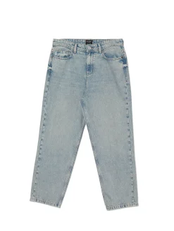 Best Jasne jeansy loose Jeansy