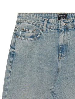 Best Jasne jeansy loose Jeansy