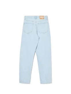 Best Jasne jeansy mom z wysokim stanem Jeansy