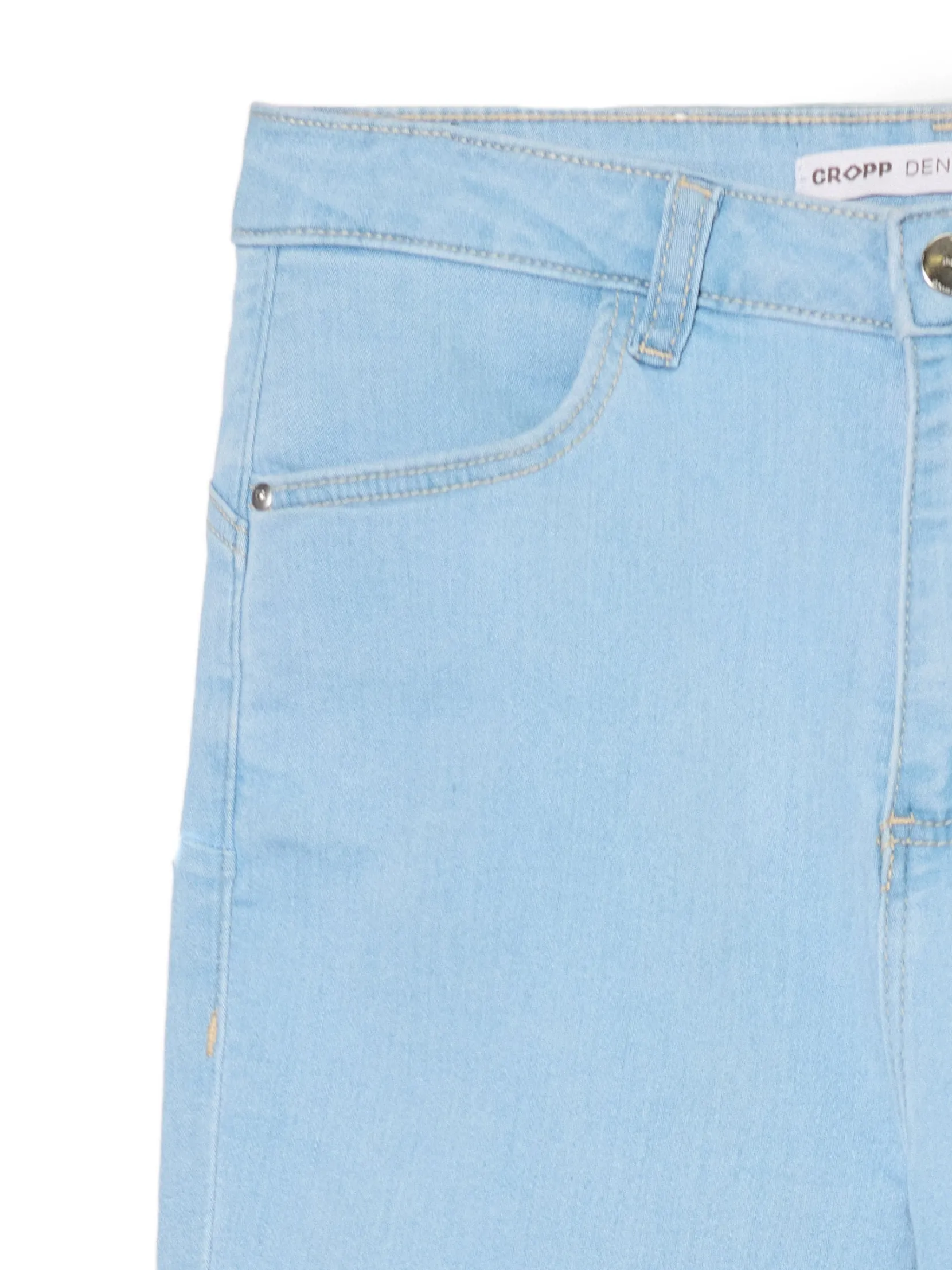 Fashion Jasne jeansy push up PETITE Jeansy