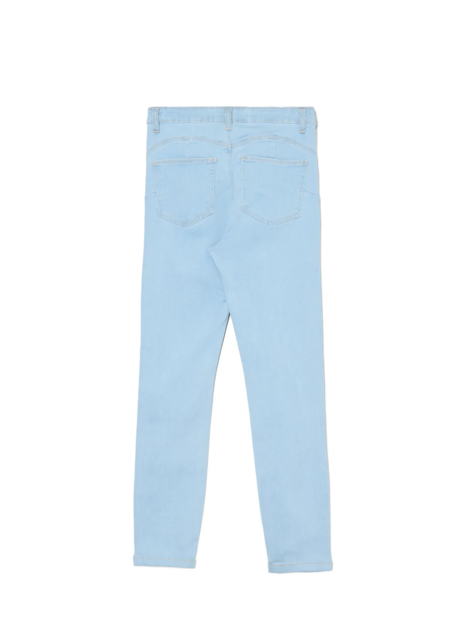 Fashion Jasne jeansy push up PETITE Jeansy