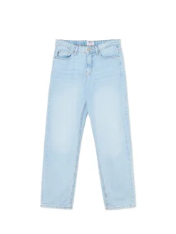 Sale Jasne jeansy relaxed Jeansy