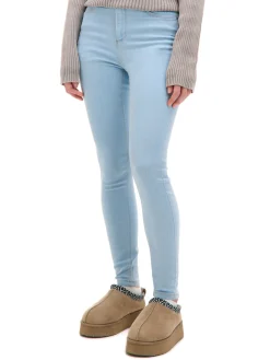 Online Jasne jeansy skinny push up Jeansy