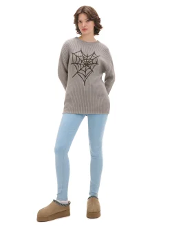 Online Jasne jeansy skinny push up Jeansy