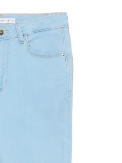 Online Jasne jeansy skinny push up Jeansy