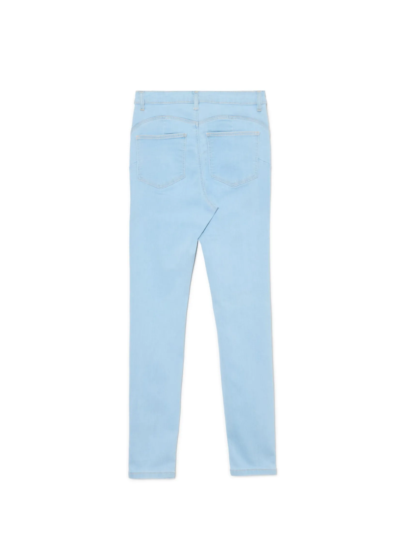 Online Jasne jeansy skinny push up Jeansy