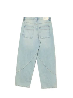 Outlet Jasne jeansy super baggy Jeansy|Baggy