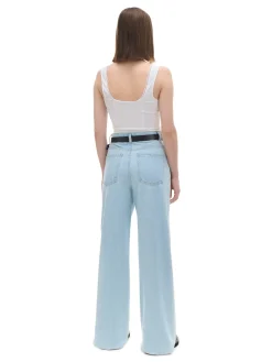 Online Jasne jeansy wide leg TALL Jeansy