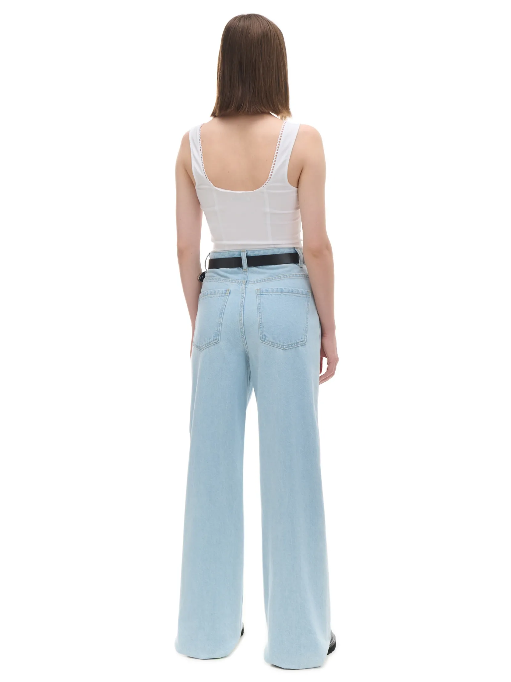 Online Jasne jeansy wide leg TALL Jeansy