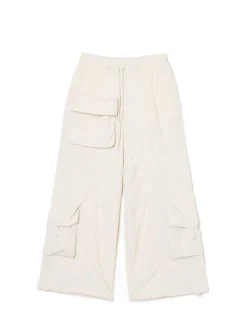 Clearance Jasne spodnie parachute Spodnie