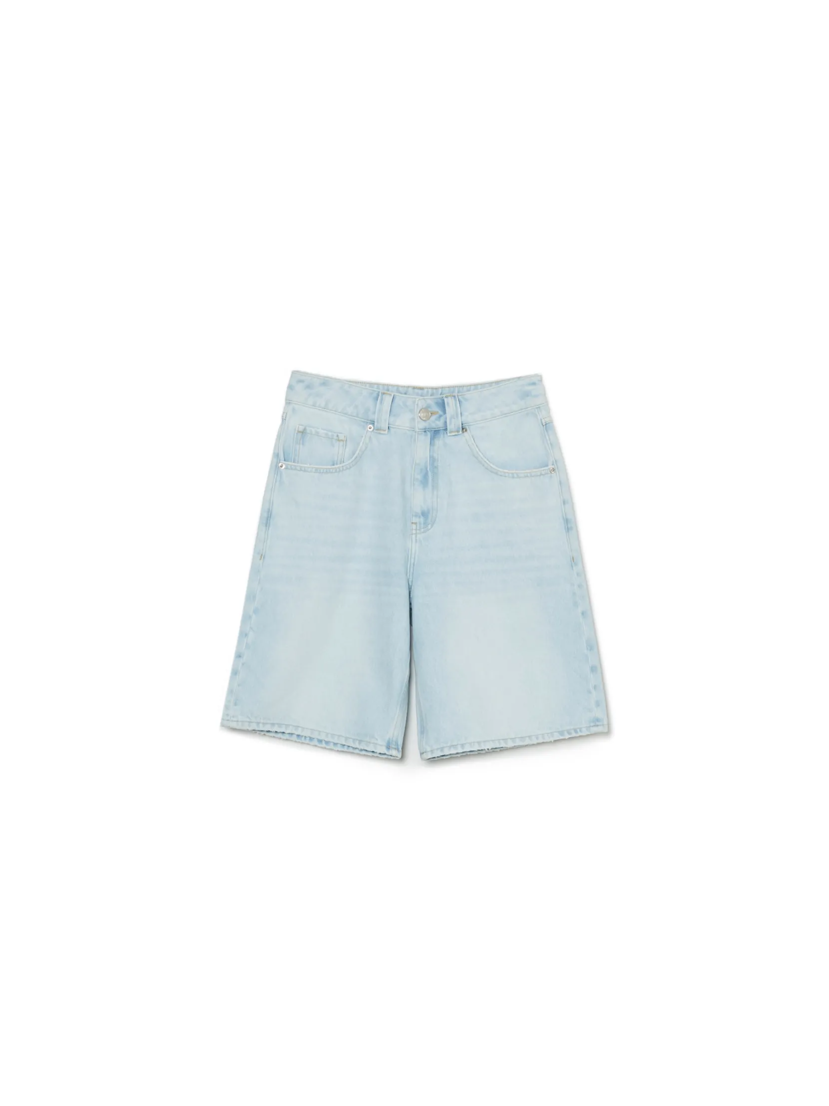 Online Jasne szorty denim bermudy Sety