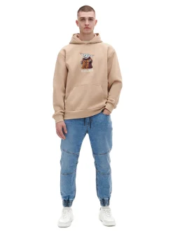Fashion Jasnoe jeansowe joggery Jeansy