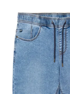 Fashion Jasnoe jeansowe joggery Jeansy