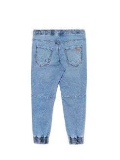 Fashion Jasnoe jeansowe joggery Jeansy