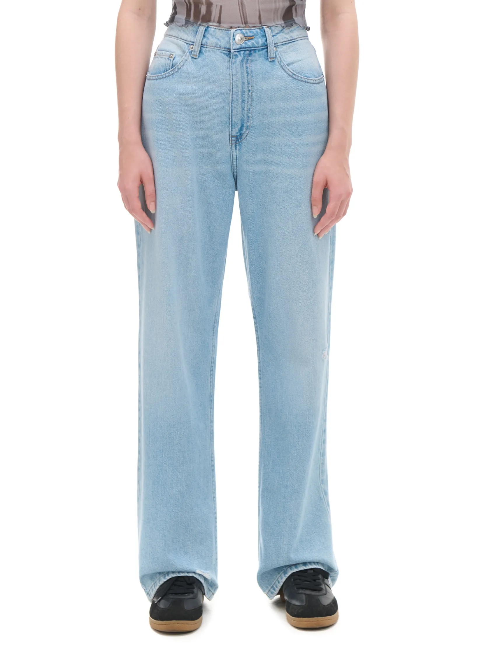 Best Jasnoe jeansy baggy Jeansy