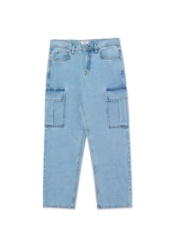 Outlet Jasnoe jeansy loose cargo Jeansy