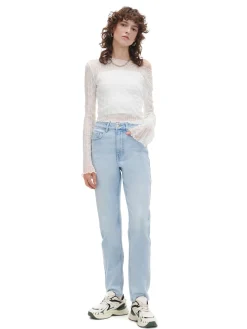 Fashion Jasnoe jeansy mom slim TALL Jeansy