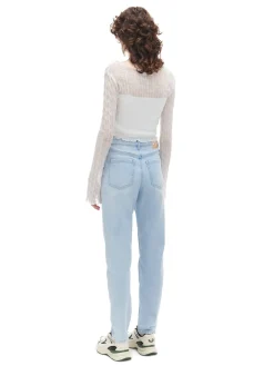 Fashion Jasnoe jeansy mom slim TALL Jeansy