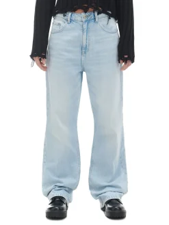Outlet Jasnoe jeansy wide leg Jeansy