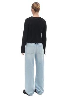 Outlet Jasnoe jeansy wide leg Jeansy