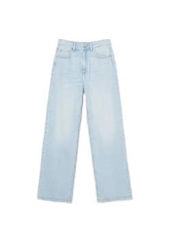 Outlet Jasnoe jeansy wide leg Jeansy