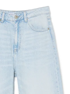Outlet Jasnoe jeansy wide leg Jeansy