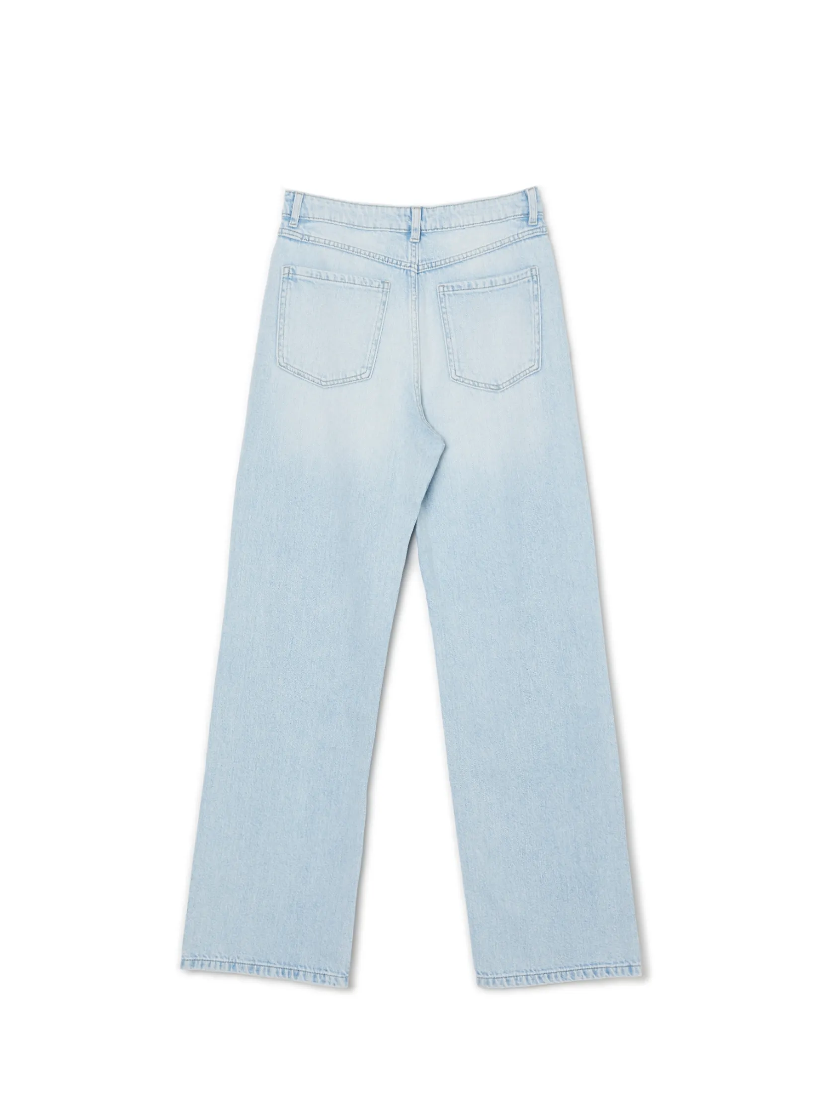 Outlet Jasnoe jeansy wide leg Jeansy