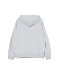 Fashion Jasnoszara rozpinana bluza oversize Bluzy