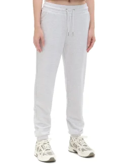Outlet Jasnoszare dresowe joggery Spodnie