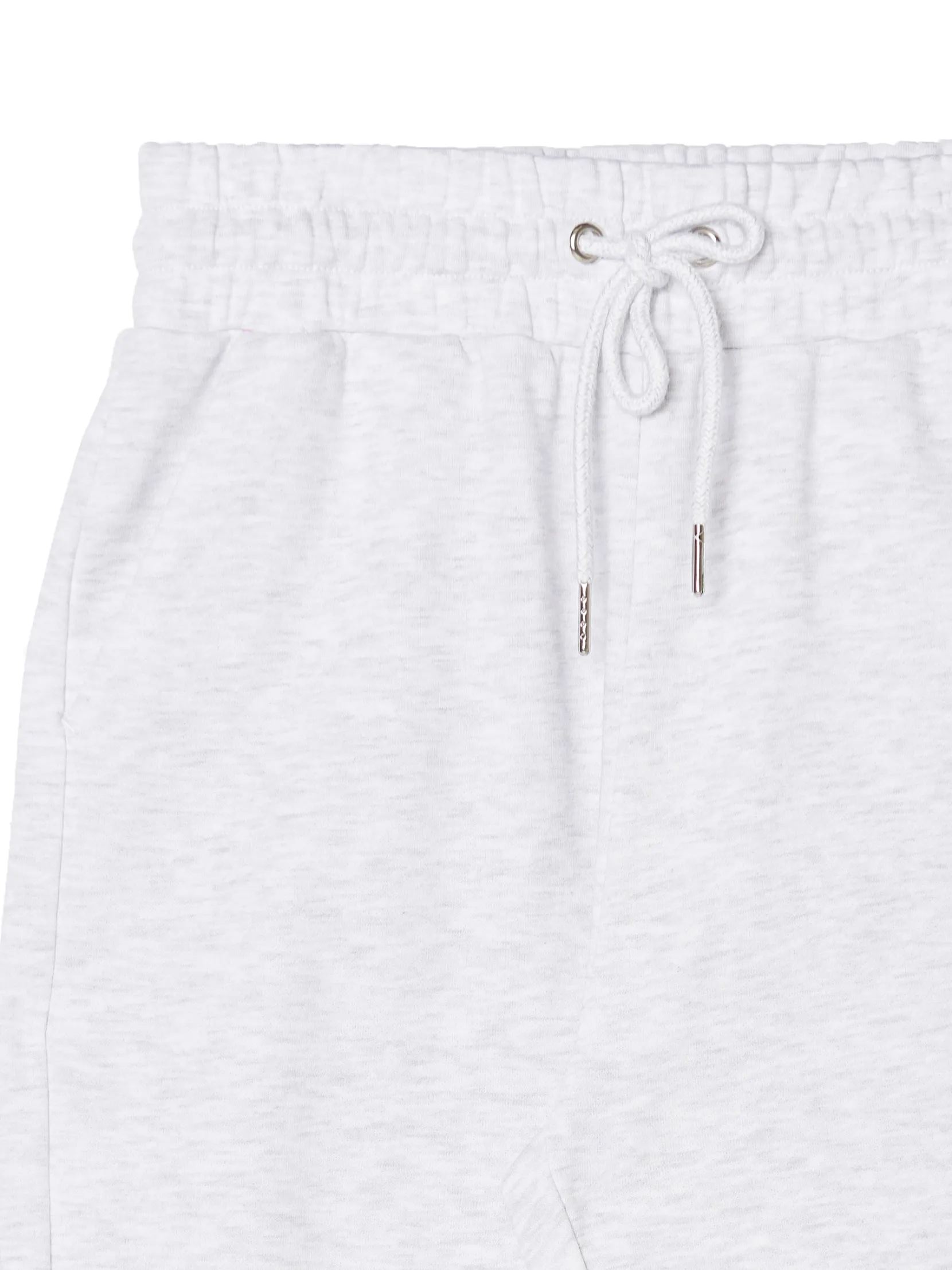 Outlet Jasnoszare dresowe joggery Spodnie