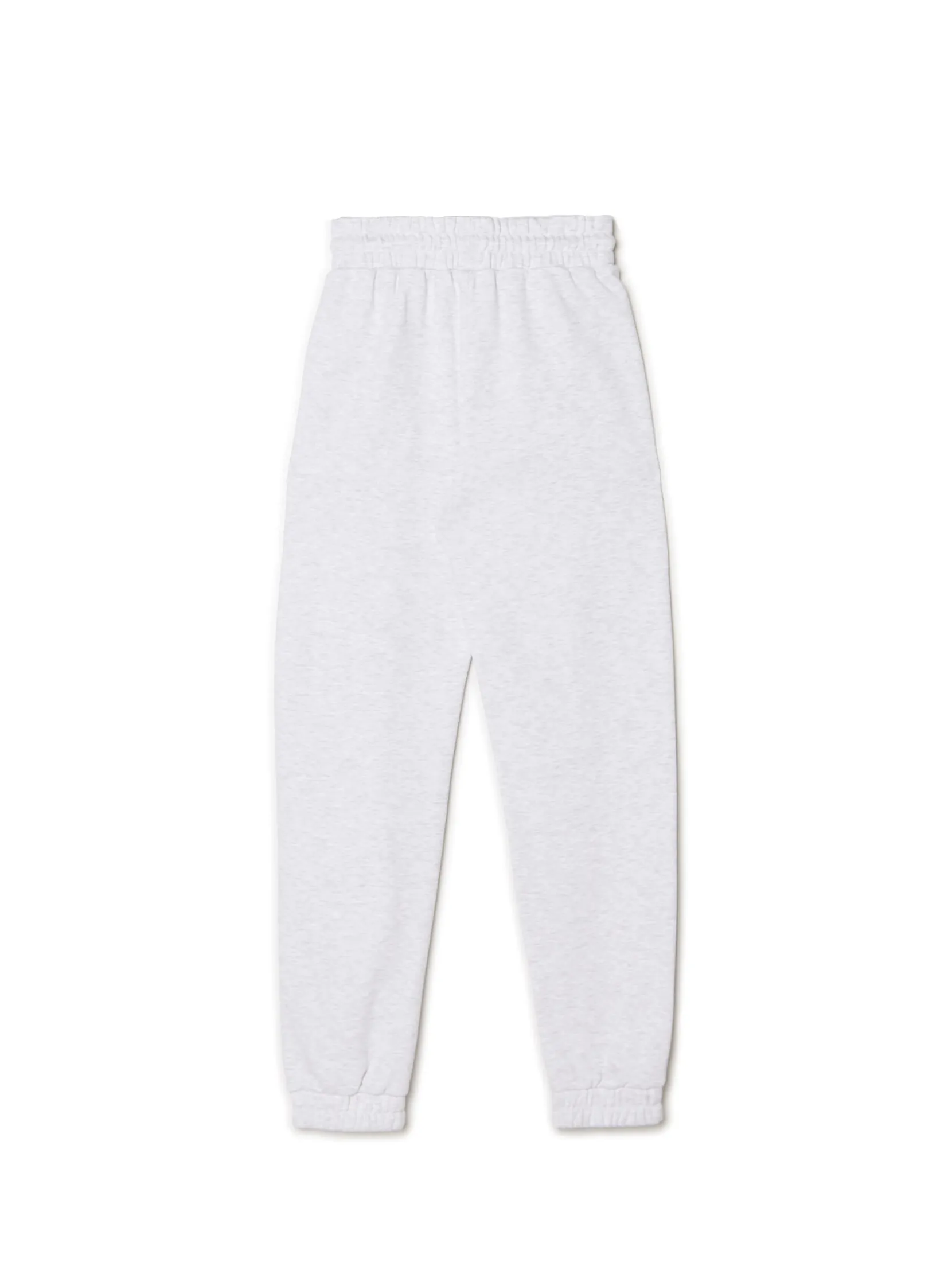 Outlet Jasnoszare dresowe joggery Spodnie