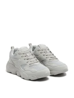 New Jasnoszare sneakersy z odblaskowymi elementami Sneakersy
