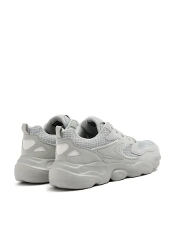 New Jasnoszare sneakersy z odblaskowymi elementami Sneakersy